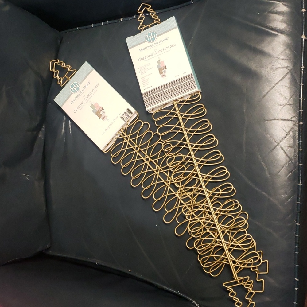 NWT Huntington Home Greeting Card Holder - 2 in a Package